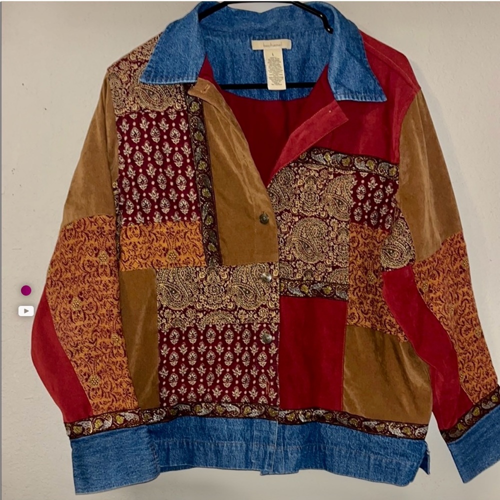 Vintage Patchwork Jacket - image 1